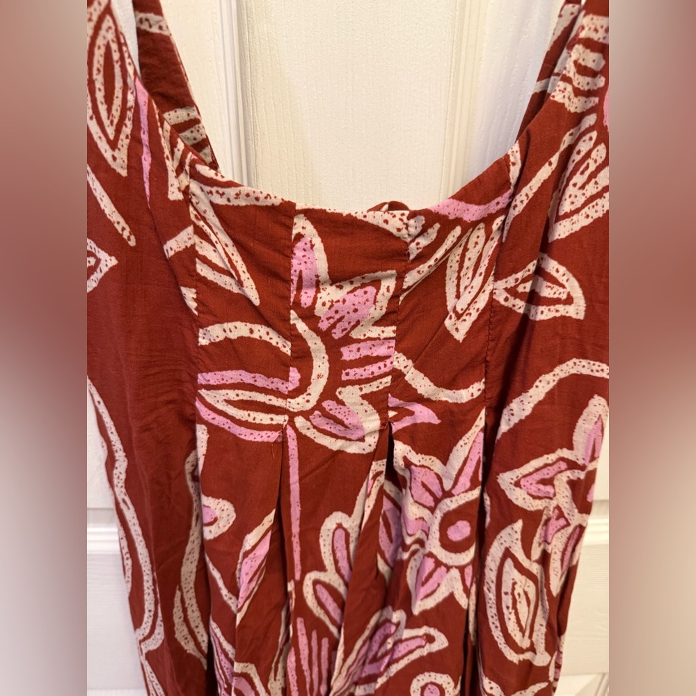 By Anthropologie Square-Neck Pleated Dress - image 2